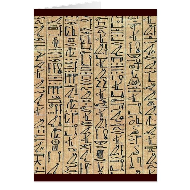 Hieroglyphics (Voorkant)