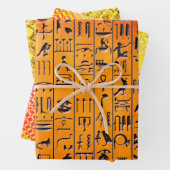 Hieroglyphics, Freesia en Arco Sampler Inpakpapier Vel (In situ)