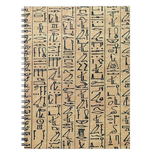 Hieroglyphics Notitieboek (Voorkant)