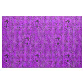 Hieroglyphics Paars Stof (Fat Quarter)