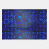 Hieroglyphics Sampler Inpakpapier Vel (Voorkant 2)