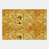 Hieroglyphics Sampler Inpakpapier Vel (Voorkant)