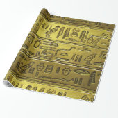 Hieroglyphs 2014-1021 cadeaupapier (Uitgerold)