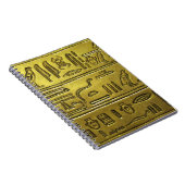 Hieroglyphs 2014-1021 notitieboek (Rechterzijde)