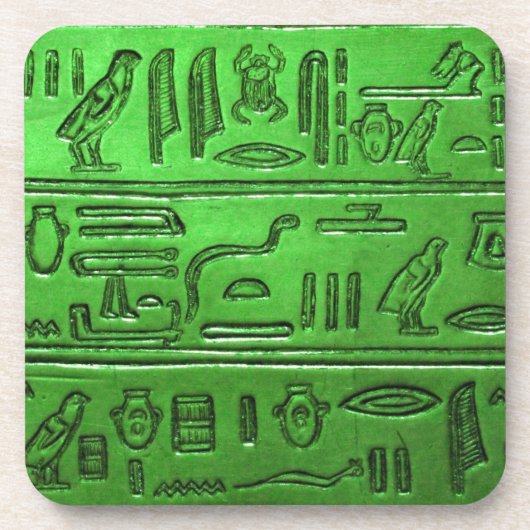 Hieroglyphs 2014-1023 drankjes onderzetter (Voorkant)
