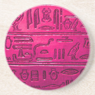 Hieroglyphs_2014_1052 Zandsteen Onderzetter