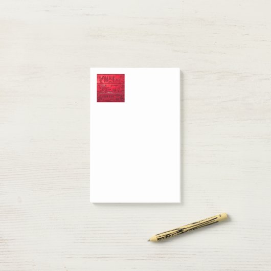 Hieroglyphs 2014-1053Q Post-it® Notes (Op bureau)