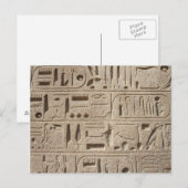 Hieroglyphs-briefkaart Briefkaart (Voorkant / Achterkant)