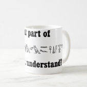 Hieroglyphs-Mok Koffiemok (Voorkant rechts)