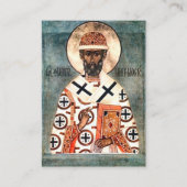 Hieromartyr Philip, Metropolitan Prayer Card Plaatskaartje (Voorkant)