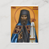Hieromartyr Platon, Bishop of Estonia Prayer Card Plaatskaartje (Voorkant)