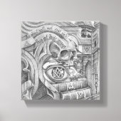 Hieronder Canvas Afdruk (Voorkant)