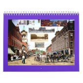 hieronder herfsten geschiedenis Aangepaste afgedru Kalender (Hoes)