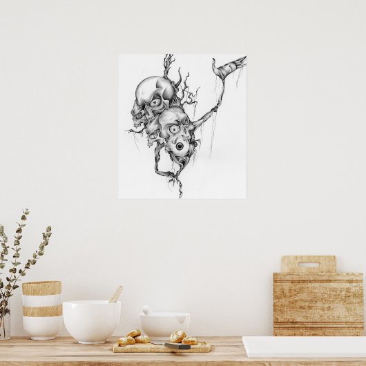 Hieronder Poster (Keuken)