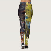 Hiëroniem Bosch Heaven and Hell Leggings (Achterkant)