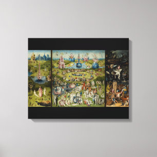 Hieronymous Bosch de Druk van het Canvas GardenStr Afdruk