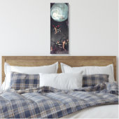 Hieronymus Bosch - Afwijking van de verduisterde Canvas Afdruk (Insitu (Slaapkamer))