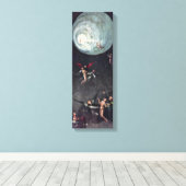 Hieronymus Bosch - Afwijking van de verduisterde Canvas Afdruk (Insitu (Houten vloer))