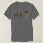 Hieronymus bosch beesten van het paradijs t-shirt (Design voorkant)