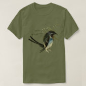 Hieronymus Bosch Bird T-shirt (Design voorkant)