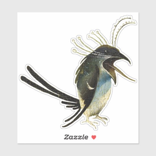 Hieronymus Bosch Bird Vinyl Sticker (Vel)