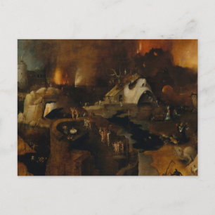 Hieronymus Bosch - Christus daalt naar hel Briefkaart