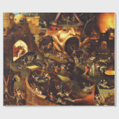 Hieronymus Bosch Christus in Limbo Cadeaupapier (Vlak)