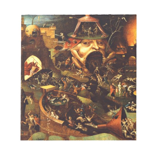 Hieronymus Bosch Christus in Limbo Notitieblok (Voorkant)