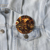 Hieronymus Bosch Christus in Limbo Ronde Button 7,6 Cm (In situ)