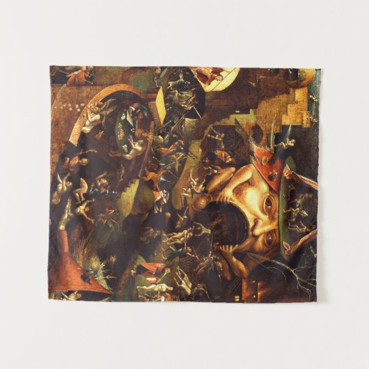 Hieronymus Bosch Christus in Limbo Wandkleed (Voorkant (horizontaal))