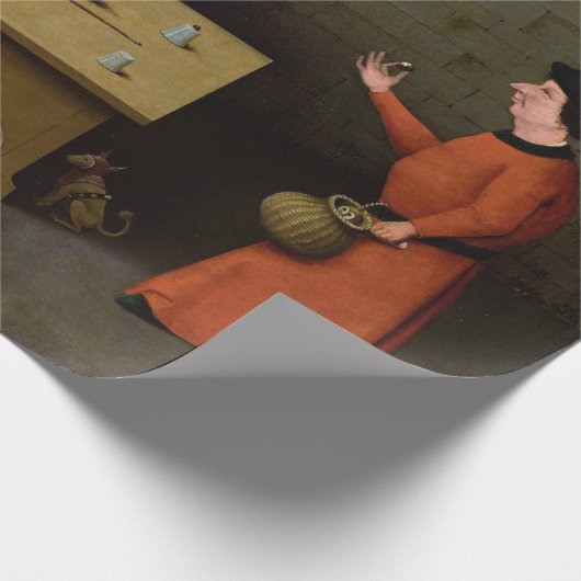 Hieronymus Bosch de conjurer Cadeaupapier (Hoek)