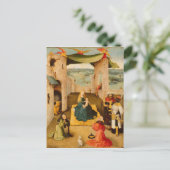 Hieronymus bosch - de verergering van de Magi Briefkaart (Staand voorkant)