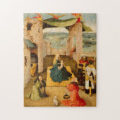 Hieronymus bosch - de verergering van de Magi Legpuzzel (Verticaal)