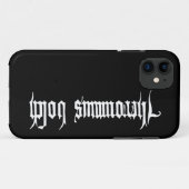 Hieronymus Bosch handtekening handtekening schilde Case-Mate iPhone Case (Achterkant (horizontaal))