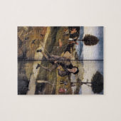 Hieronymus Bosch- Haywain (detail) Legpuzzel (Horizontaal)