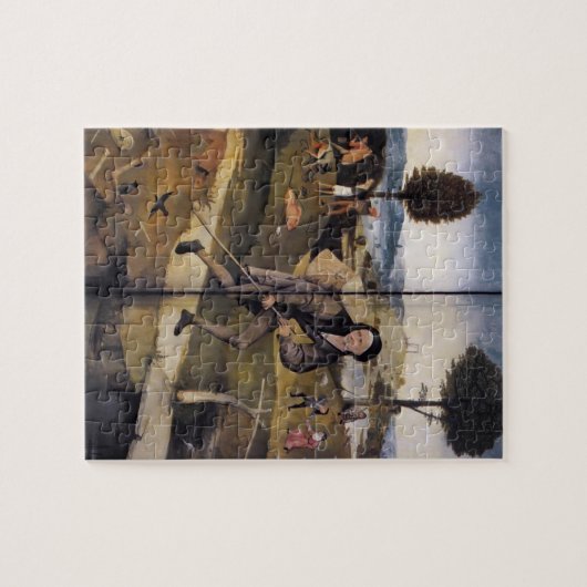 Hieronymus Bosch- Haywain (detail) Legpuzzel (Horizontaal)