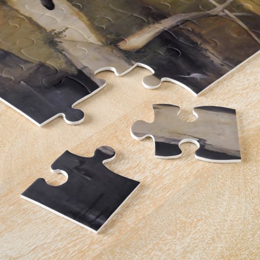 Hieronymus Bosch- Haywain (detail) Legpuzzel (Zijkant)