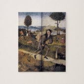 Hieronymus Bosch- Haywain (detail) Legpuzzel (Verticaal)
