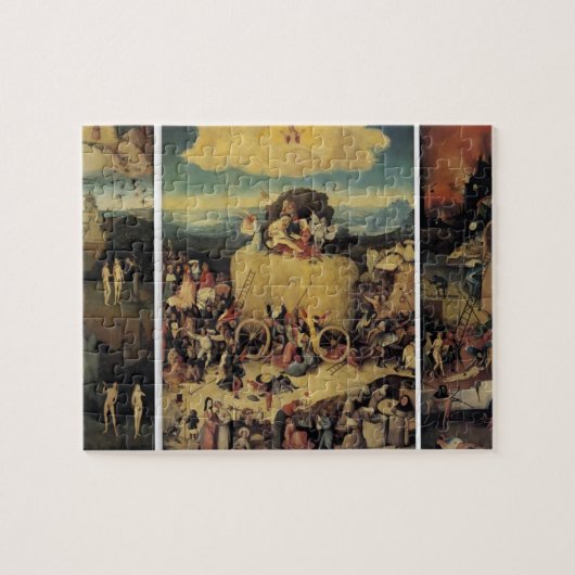 Hieronymus Bosch- Haywain Legpuzzel (Horizontaal)