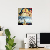 Hieronymus Bosch- Hell, detail Poster (Thuiskantoor)