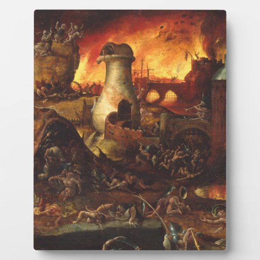 Hieronymus Bosch - Hell Fotoplaat (Voorkant)