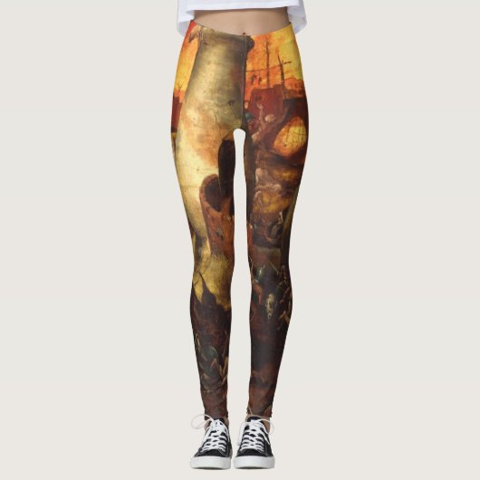 Hieronymus Bosch - Hell Leggings (Voorkant)
