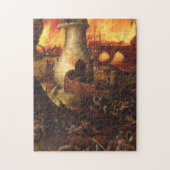 Hieronymus Bosch - Hell Legpuzzel (Verticaal)