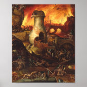 Hieronymus Bosch - Hell Poster (Voorkant)