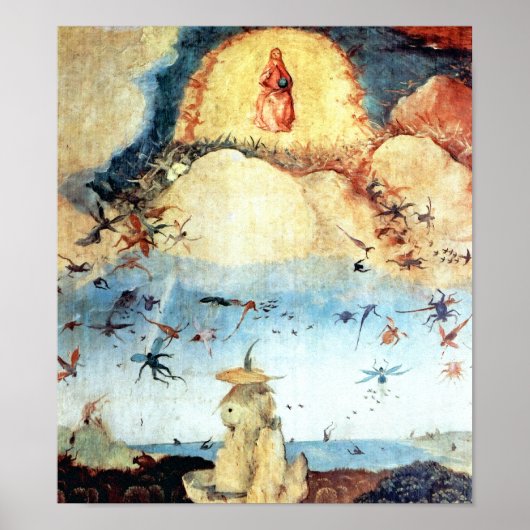 Hieronymus Bosch - Herfst van de Rebel Angels Poster (Voorkant)
