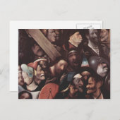 Hieronymus Bosch - Het dragen van het kruis Briefkaart (Voorkant / Achterkant)