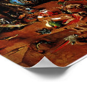Hieronymus Bosch Het laatste arrest Poster (Hoek)