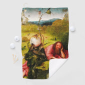 Hieronymus Bosch - Saint John de Baptist Golfhanddoek (Insitu)