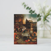 Hieronymus Bosch - Temptation of Saint-Anthony Briefkaart (Staand voorkant)