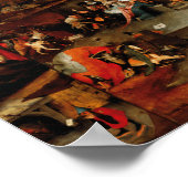 Hieronymus Bosch - Temptation of Saint Anthony Poster (Hoek)